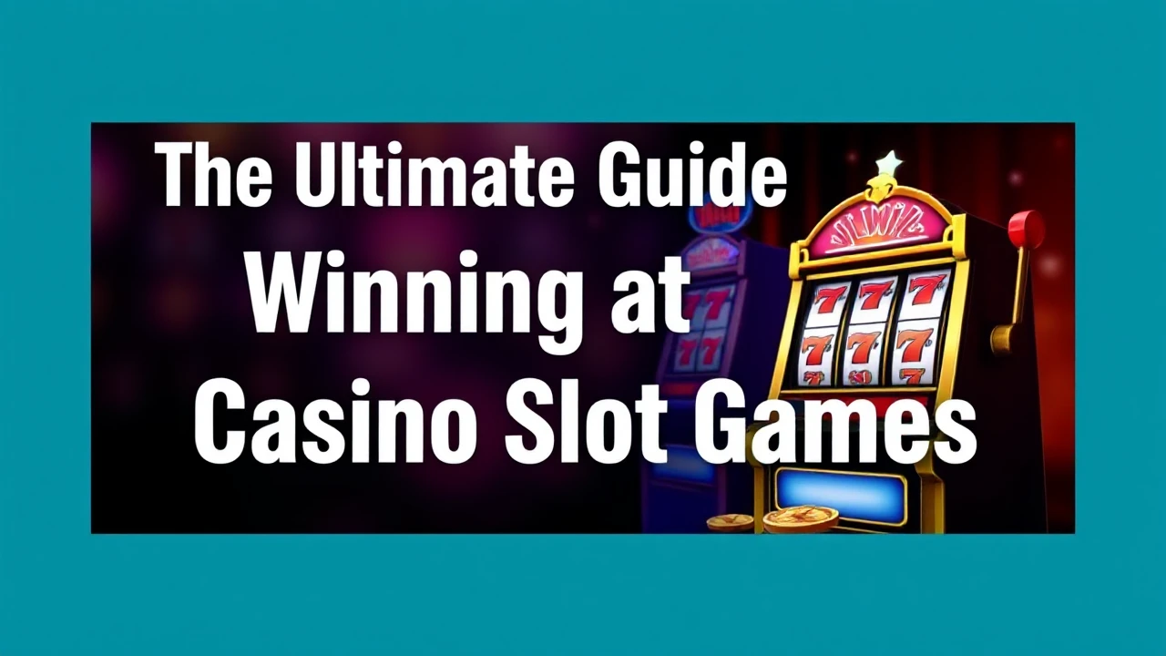 The Ultimate Guide to Winning at Casino Slot Games